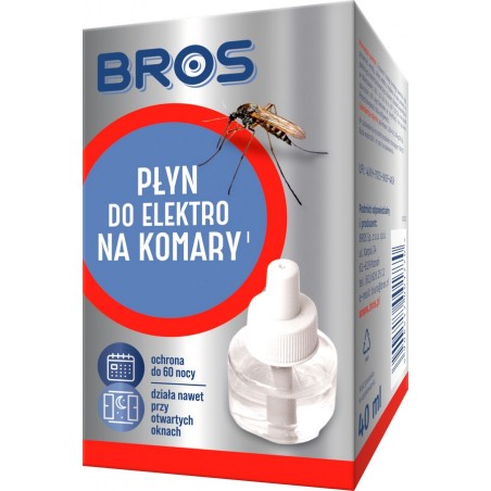 PŁYN ZAPAS DO ELEKTROFUMIGATOR 60 NOCY.                     