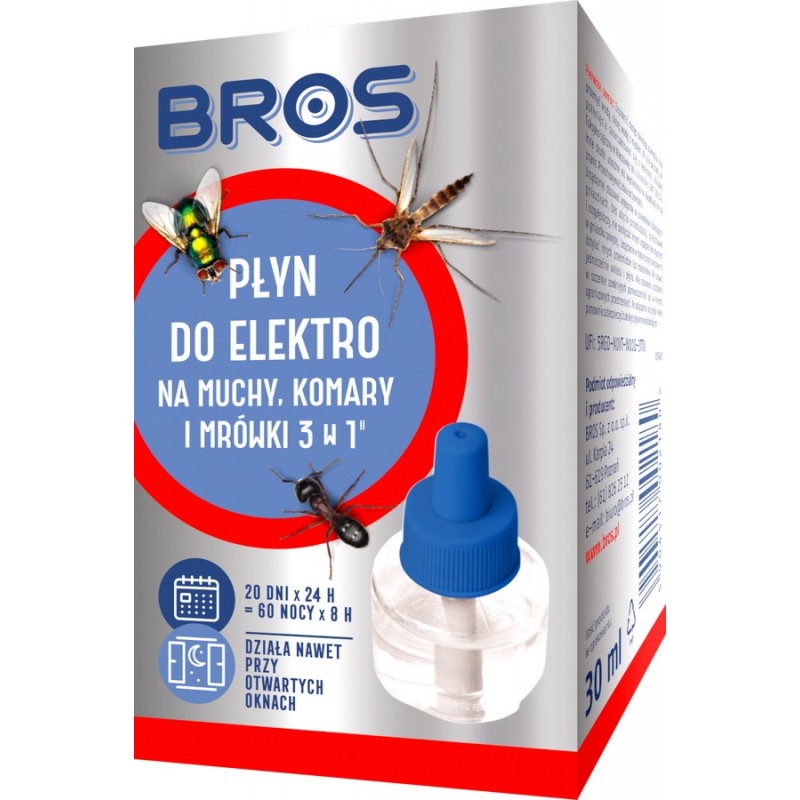 PŁYN DO ELEKTROFUMIGATOR NA MUCHY                           