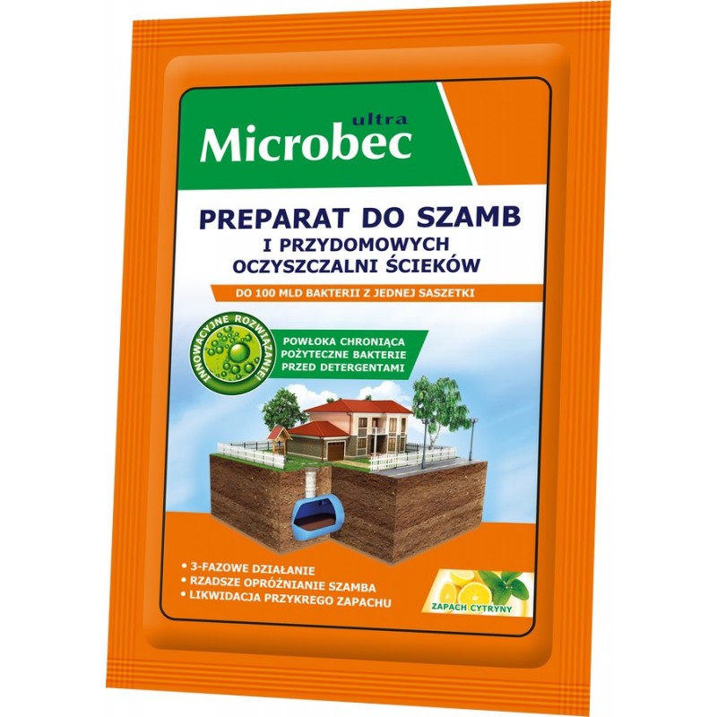 PREPARAT DO SZAMB MICROBEC ULTRA 25G SZTUKI                 