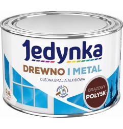 EMALIA ALKIDOWA DO DREWNA I METALU BRĄZOWA 0,36L            