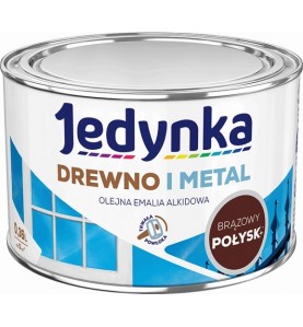 EMALIA ALKIDOWA DO DREWNA I METALU BRĄZOWA 0,36L            